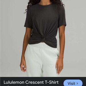 lululemon athletica crescent tshirt